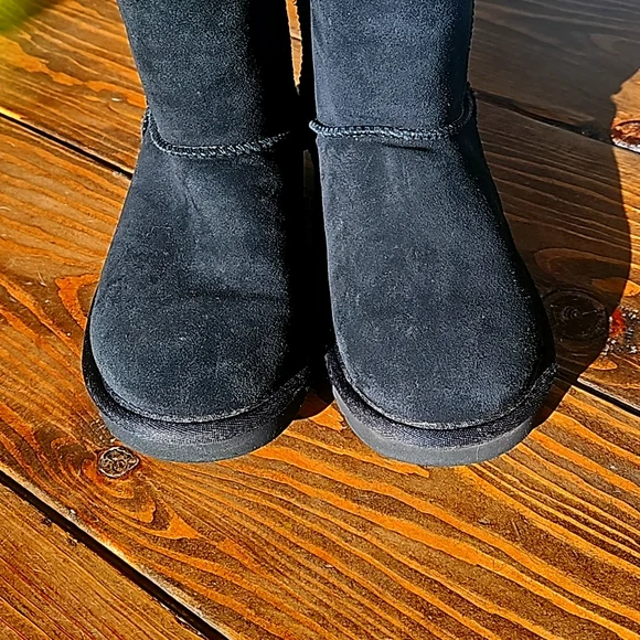 Koolaburra by Ugg Girls Size 5 Black Boots - Picture 7 of 8